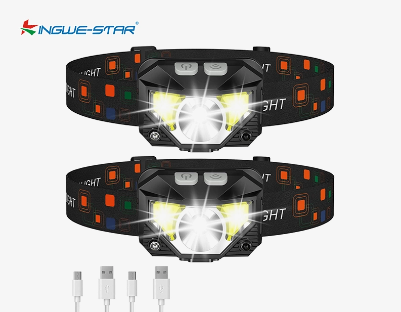 LED Headlamp Flashlight
